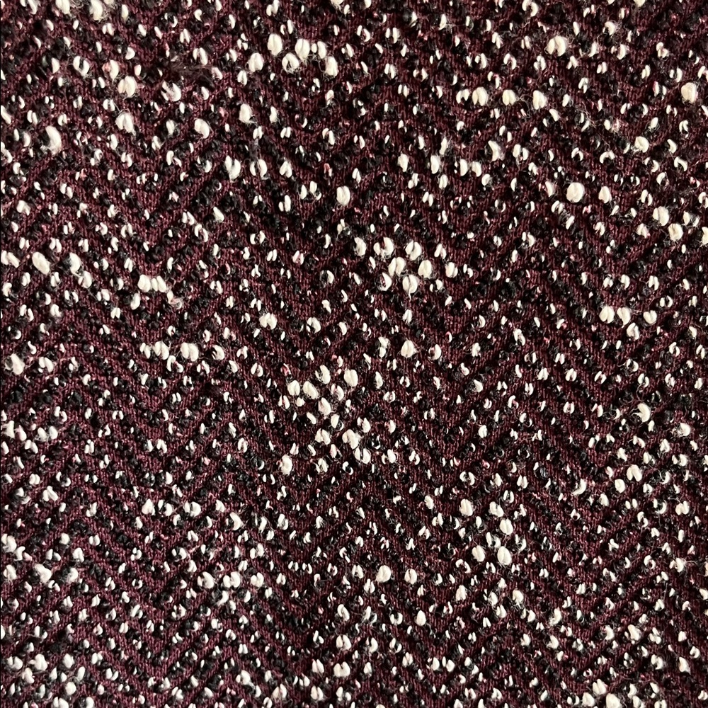 Ann Taylor Burgundy Knit Top Size Large - Picture 4 of 6